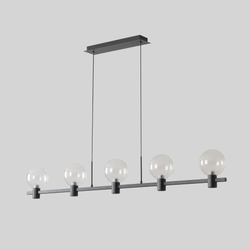 Светильник подвесной Crystal Lux DUET SP35W LED BLACK фото 2