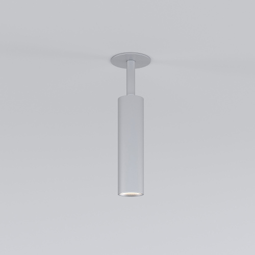 Встраиваемый светодиодный светильник Diffe серебряный 25040/LED фото 2 Встраиваемый светодиодный светильник Diffe серебряный 25040/LED фото 2