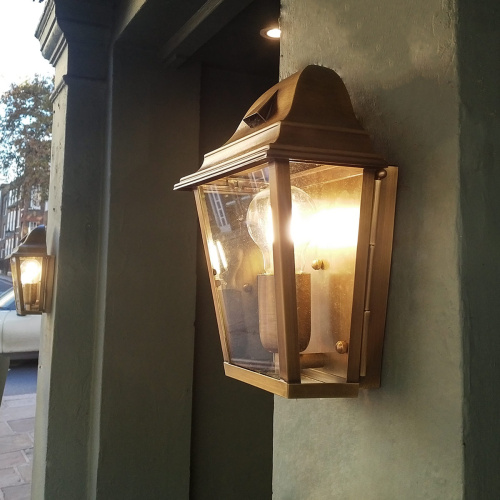 Настенный фонарь Elstead Exterior, Арт. ST-JAMES-BRASS фото 6