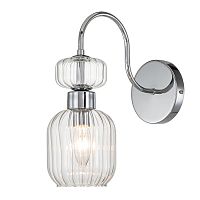 Настенный светильник Escada 1141/1A E14*60W Chrome/Clear