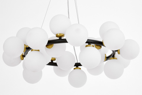 Подвесной светильник Lumina Deco Marsiada LDP 6033-25 BK+MD фото 6