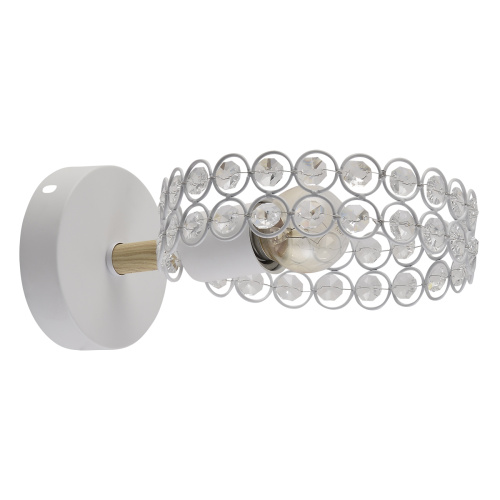 Настенный светильник Escada 679/1A E27*60W White/Wood фото 5