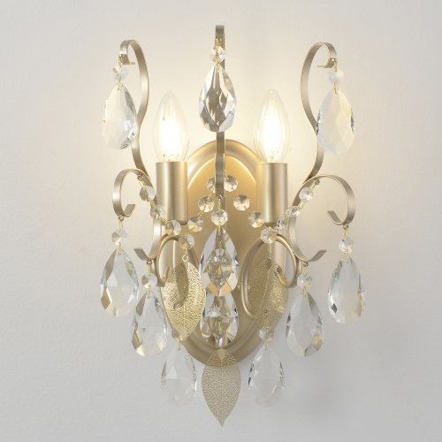 Бра Crystal Lux ESMIRALDA AP2 GOLD фото 3