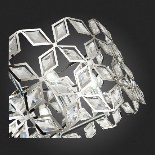 SL1104.103.05 Светильник подвесной ST-Luce хром/прозрачный E14 5*60W CASTO фото 8