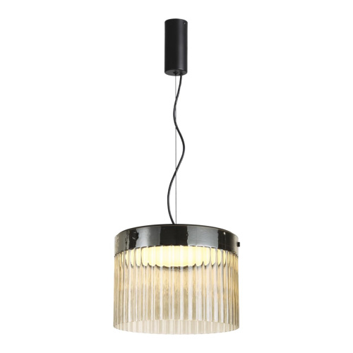 5047/24L L-VISION ODL24 000 черный/светл.янтарный/металл/стекло Подвес LED 24W 4000К 2715Лм PILLARI фото 3 5047/24L L-VISION ODL24 000 черный/светл.янтарный/металл/стекло Подвес LED 24W 4000К 2715Лм PILLARI фото 3