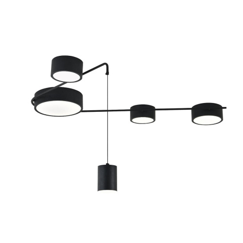 Потолочный светодиодный светильник Indigo Modulo 14028/5С Black V000161L фото 4