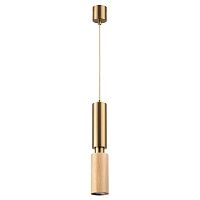 7061/1A MINIMA ODL25 217 Подвесной светильник светлое дерево/металл IP20 GU10 LED 7W 220V CAUCHO
