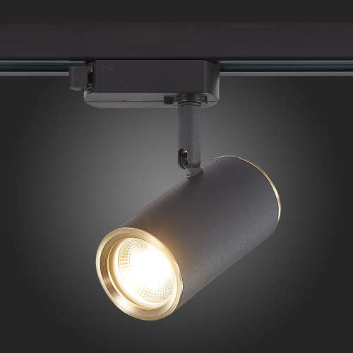 ST301.436.01 Св-к трек. Черный GU10 1*50W L104xW54xH111 220V Без ламп BASE фото 9 ST301.436.01 Св-к трек. Черный GU10 1*50W L104xW54xH111 220V Без ламп BASE фото 9