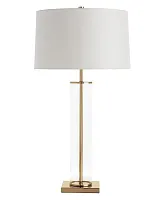 Золотая настольная лампа "Томас"