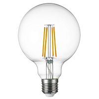 933104 Лампа энергосберегающая LED FILAMENT 220V G95 E27 8W=80W 720LM 360G CL 4000K 30000H