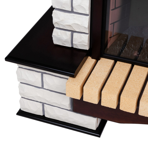 Каминокомплект COUNTRY/БРУКЛИН Античный дуб с очагом Электроочаг FIRESPACE/ФАЕРСПЕЙС 33W фото 9