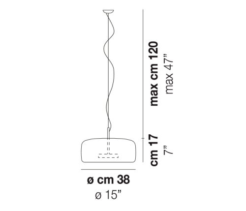 Подвесной светильник JUBE SP 1 G фото 2