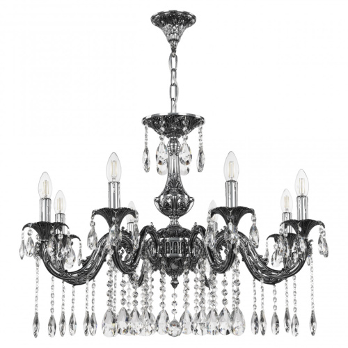 Люстра с хрустальными подвесками AL79101/8/250 A NB Bohemia Ivele Crystal (Богемия Ивеле Кристалл) Люстра с хрустальными подвесками AL79101/8/250 A NB Bohemia Ivele Crystal (Богемия Ивеле Кристалл)