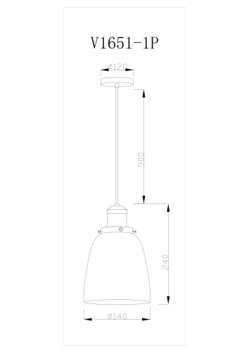 Подвесной светильник Moderli V1651-1P Single фото 4 Подвесной светильник Moderli V1651-1P Single фото 4