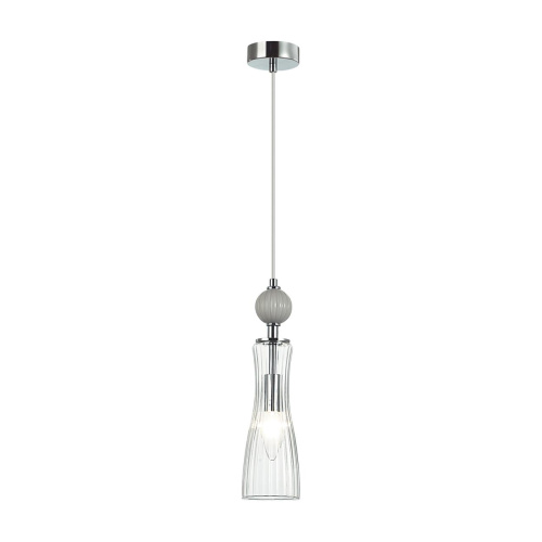 8269/1A NEOCLASSI LN26 160 хром/серый/прозрачный, металл/керамика/стекло Подвес Е14 1*40W 220V EMILY фото 4 8269/1A NEOCLASSI LN26 160 хром/серый/прозрачный, металл/керамика/стекло Подвес Е14 1*40W 220V EMILY фото 4