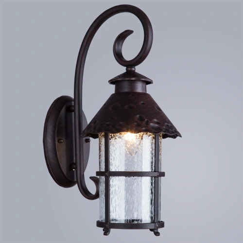 Уличный настенный светильник Arte Lamp PRAGUE A1462AL-1RI фото 2