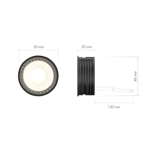 DK3000-7W-BK Светодиодный модуль черный керамический корпус фото 8