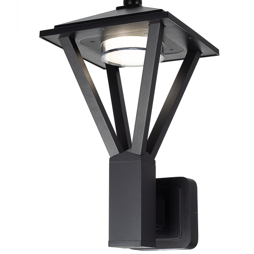 Citilux GENOX CLU12W LED Уличный настенный светильник Чёрный фото 4 Citilux GENOX CLU12W LED Уличный настенный светильник Чёрный фото 4