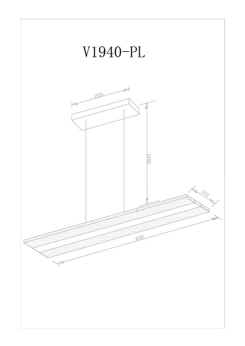 Светодиодный подвесной светильник Moderli V1940-PL Holo фото 2 Светодиодный подвесной светильник Moderli V1940-PL Holo фото 2