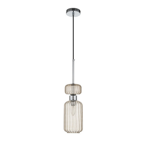 Подвесной светильник Escada 1141/1S E14*60W Chrome/Beige фото 2