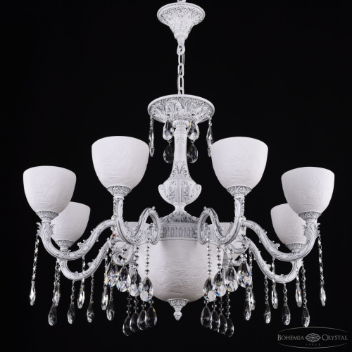Люстра с хрустальными подвесками AL79101P/8/250 A WMN P1 U Pair Bohemia Ivele Crystal (Богемия Ивеле Кристалл) фото 5