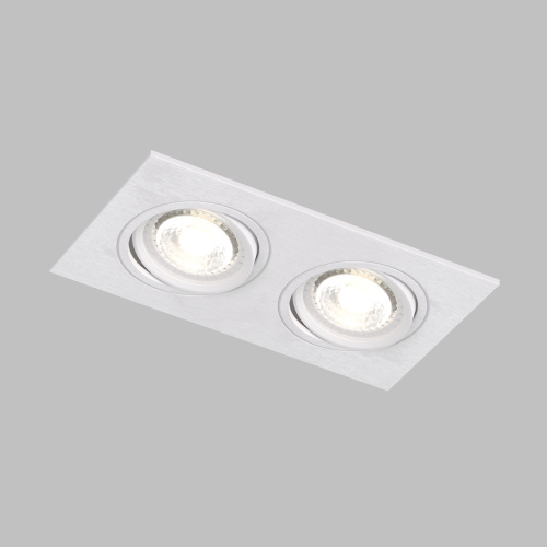 DK3022-WH Встраиваемый светильник, IP 20, 10 Вт, GU5.3, LED, белый, пластик