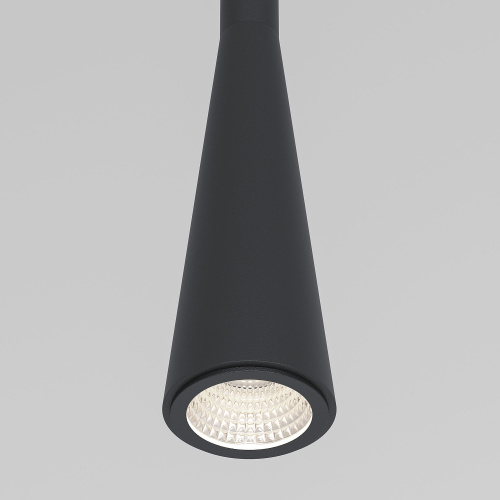 Светильник подвесной светодиодный Vist 7W 4000K черный 50312 LED фото 3