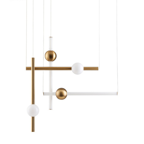 Подвесной светильник ST-1690S gold фото 2