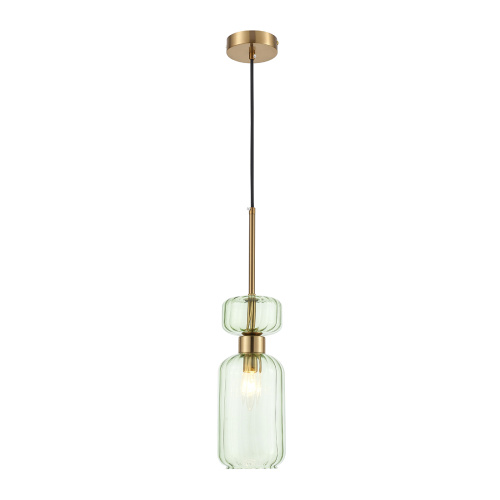Подвесной светильник Escada 1141/1S E14*60W Antigue copper/Green Подвесной светильник Escada 1141/1S E14*60W Antigue copper/Green