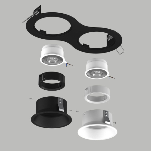 Комплект со светильником Lightstar Domino Round (214627+214606+214607+214006+214007) D6270607WBMOD фото 2