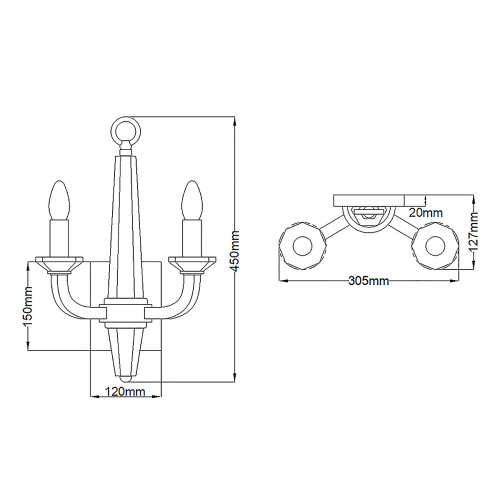 Бра Hinkley QN-ASCHER2 фото 6 Бра Hinkley QN-ASCHER2 фото 6