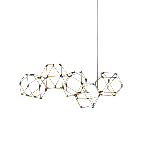 Люстра Lucciola 5A matt gold Люстра Lucciola 5A matt gold