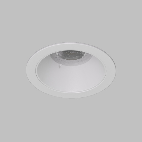 DK2026-WH Встраиваемый светильник, IP 20, 50 Вт, GU10, белый, алюминий фото 3 DK2026-WH Встраиваемый светильник, IP 20, 50 Вт, GU10, белый, алюминий фото 3