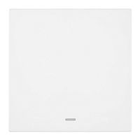 Выключатель 1-клавишный c индикатором (механизм), STEKKER, 250В, 10А, серия Мия, RSW10-3101-01, белая магнолия