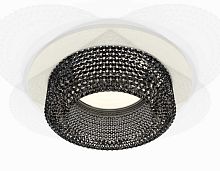 Комплект встраиваемого светильника Ambrella light Techno Spot XC7621021 SWH/BK белый песок/тонированный (C7621, N7192)