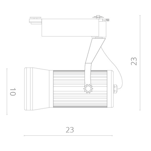 Трековый светильник Arte Lamp RICORDO A6330PL-1BK фото 6 Трековый светильник Arte Lamp RICORDO A6330PL-1BK фото 6