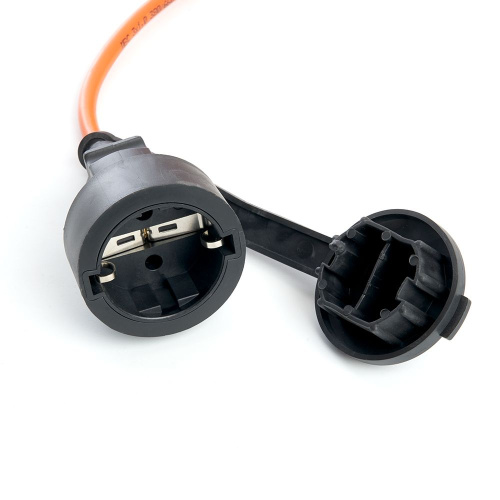 Удлинитель-шнур на рамке 1-местный б/з Stekker, HM02-02-10, 10м, 2*0,75, серия Home, оранжевый фото 3