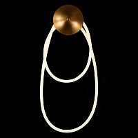 SL6102.301.30 Светильник настенный ST-Luce Латунь/Белый LED 1*30W 4000K SAGRATO