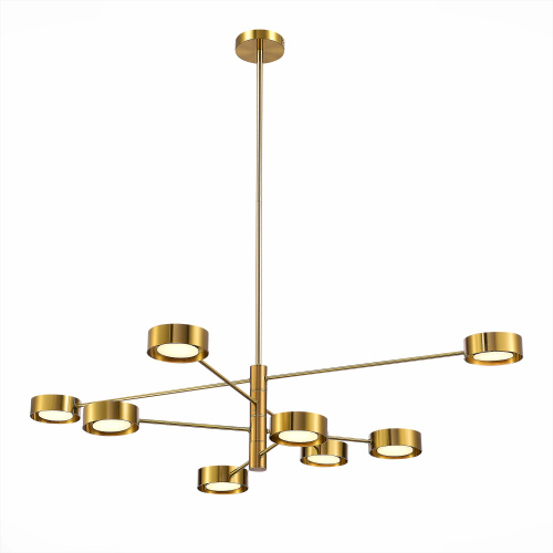 SL6504.302.08 Светильник потолочный ST-Luce Латунь/Латунь LED 8*5W 3000K VICO фото 4