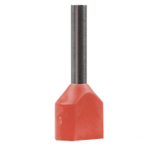 LD406-1008 Наконечник штыревой втулочный изолированный НШВИ(2) 1,0-8 (DIY упаковка 25 шт) фото 5