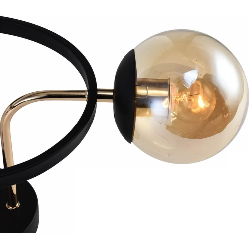 Потолочная люстра Reluce 01344-0.3-03 BK+FGD фото 4