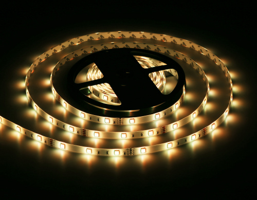Светодиодная лента 12В 5050 30Led 7.2Вт/м Цветная RGB IP65 5м фото 14