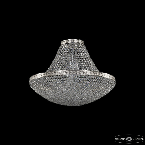 Люстра хрустальная 19321/H1/55IV Ni Bohemia Ivele Crystal (Богемия Ивеле Кристалл)