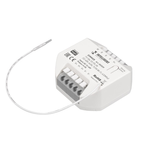 INTELLIGENT ARLIGHT Диммер TY-104-72-PS-IN (12-48V, 4x3A, TUYA Wi-Fi, 433Mhz) (IARL, Контроллер) 052039 INTELLIGENT ARLIGHT Диммер TY-104-72-PS-IN (12-48V, 4x3A, TUYA Wi-Fi, 433Mhz) (IARL, Контроллер) 052039
