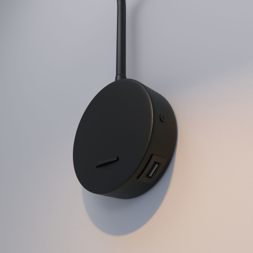 Настенный светодиодный светильник 40120/LED черный фото 4