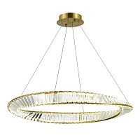 SL6204.311.01 Светильник подвесной ST-Luce Латунь/Прозрачный LED 1*45W 4000K RITORTO