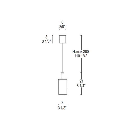 Подвесной светильник SHAKER S Red фото 2