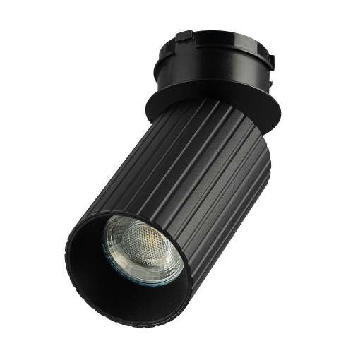 Citilux SkyPORT.10 AXEL CL512S11R Спот поворотный встраиваемый Чёрный Рифлёный фото 2
