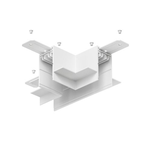 TR2113-WH Коннектор трека SMART для ГКЛ , \"Т\" образный, механический , белый фото 3