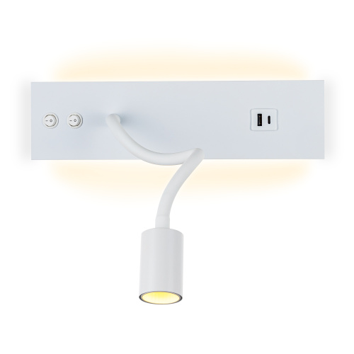 Citilux Декарт CL704470 LED USB Светильник с выключателем Белый фото 4 Citilux Декарт CL704470 LED USB Светильник с выключателем Белый фото 4